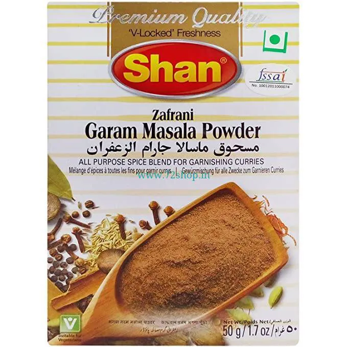 Shan Zafrani Garam Masala Imported Masala Spice (50gm) Online - Genuine Authentic Taste Shan Zafrani Garam Masala Imported Masala Spice (50gm) Online - Genuine Authentic Taste