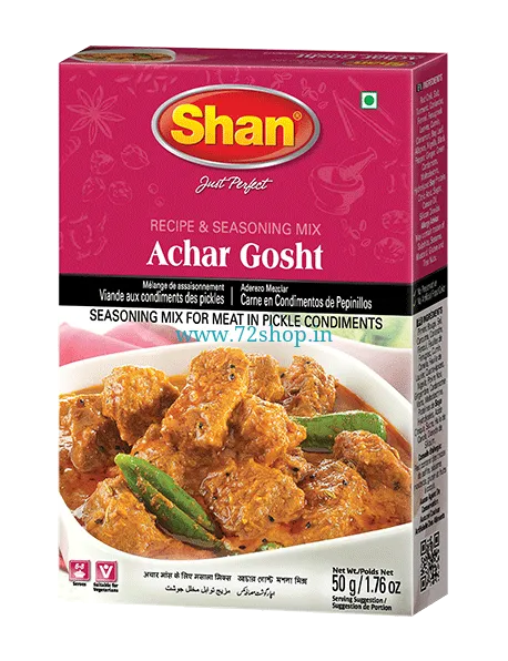 Shan Achar Gosht Imported Spice Mix Masala (50gm) Buy Now Genuine Authentic Taste Shan Achar Gosht Imported Spice Mix Masala (50gm) Buy Now Genuine Authentic Taste