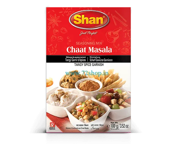 Shan Chat Masala (100gm) - Genuine Authentic Taste Imported Spice Mix Shan Chat Masala (100gm) - Genuine Authentic Taste Imported Spice Mix