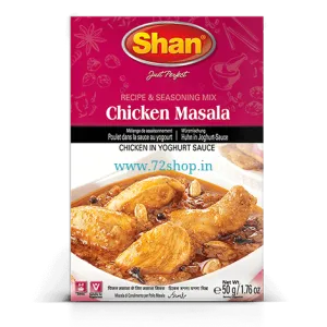 Shan Chicken Masala Curry Original - Imported Genuine Authentic Taste Spice Mix (50gm)