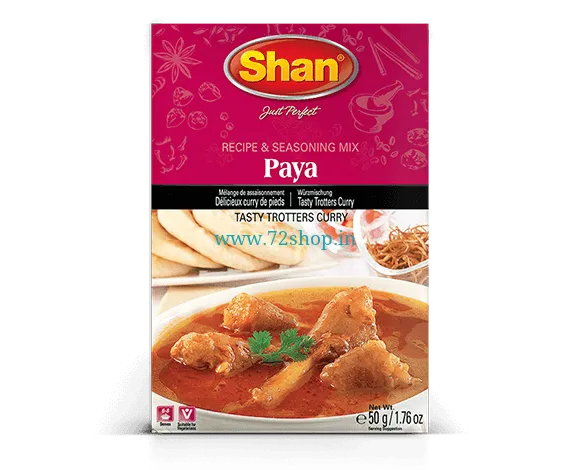Shan Paya Masala Imported Paya Curry Masala Spice Mix (50gm) Online | Authentic Taste Shan Paya Masala Imported Paya Curry Masala Spice Mix (50gm) Online | Authentic Taste